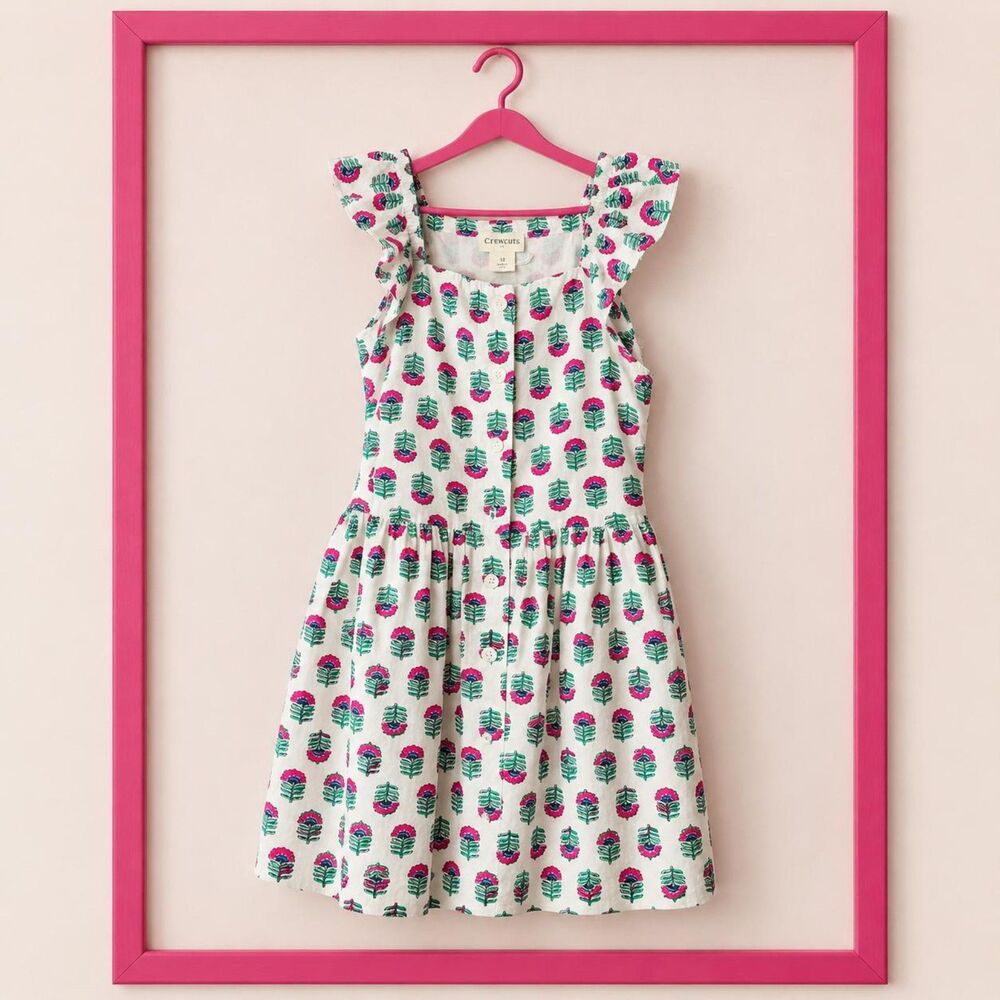 J.Crew Girls' Spring Collection Dress, Lightly Used